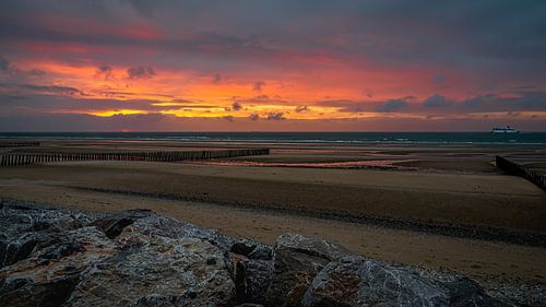 Sangatte an der Opalküste der Normandie