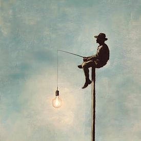 Enlightened Dream: Fishing at Height by But First Framing