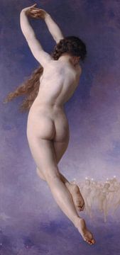 William Bouguereau - De verloren ster (1884) van Peter Balan