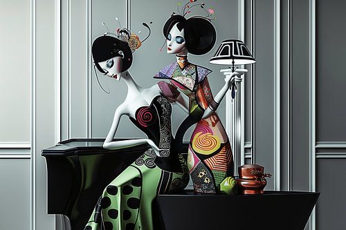 High Tea in Elegance | Abstract