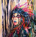 Native woman van Ineke de Rijk thumbnail