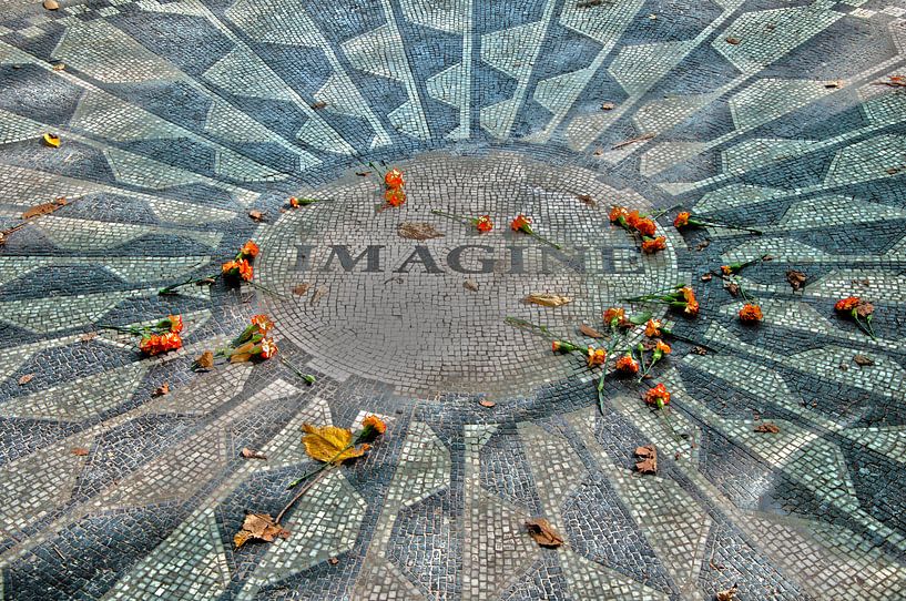 Strawberry Fields in Central Park by Tineke Visscher