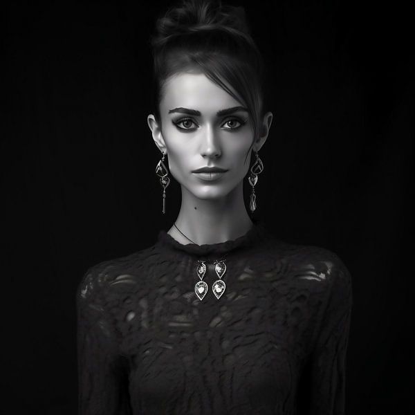 Portrait par fernlichtsicht