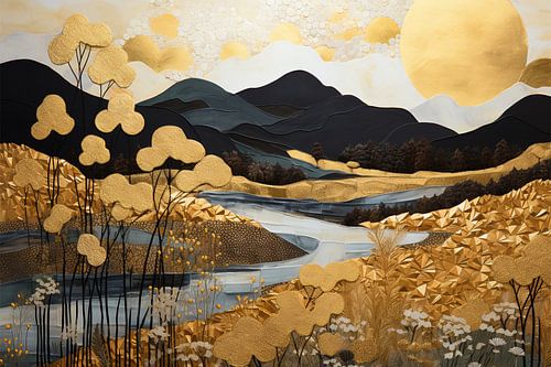 Gouden landschap 2
