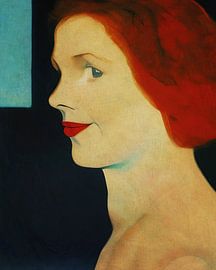 La gentille femme sur Jan Keteleer