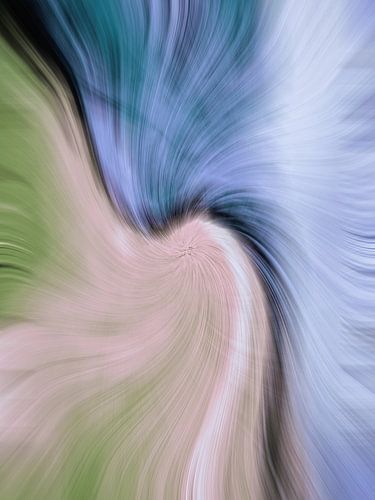 Meeting with swung, abstract
