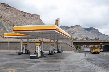 Tankstelle in der Wüste