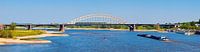 Panorama Waalbrug Nijmegen van Anton de Zeeuw thumbnail