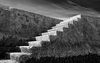 Treppe Strand Arromanches Normandie