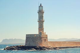 Lighthouse in Chania, Crete (Greece) by Mike Maes