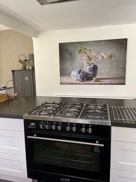 Customer photo: Still life 70 by jejaka art, on canvas