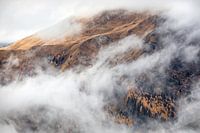 Moody ridge in the Dolomites