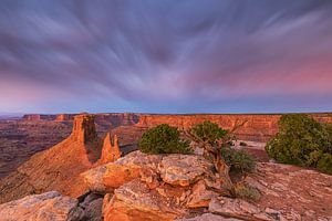 Coucher de soleil à Malrboro Point, Utah