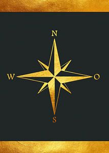 Gold-Kompass