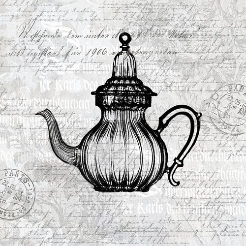 Barokke Romantiek In Grijs