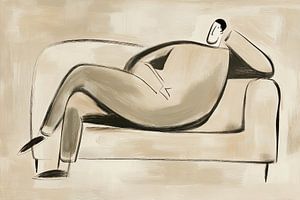 Banc suspendu figuratif