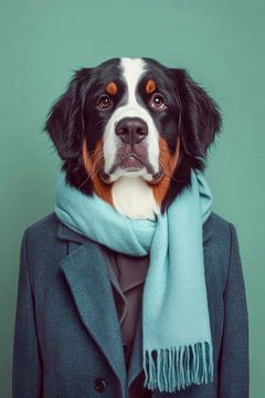 Berner Sennenhond van Poster Art Shop
