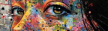 Portret Schilderij | Modern Art Eye | Portret Schilderij van De Mooiste Kunst