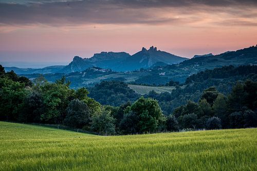 Twilight Provence, France sur Fenna Duin-Huizing