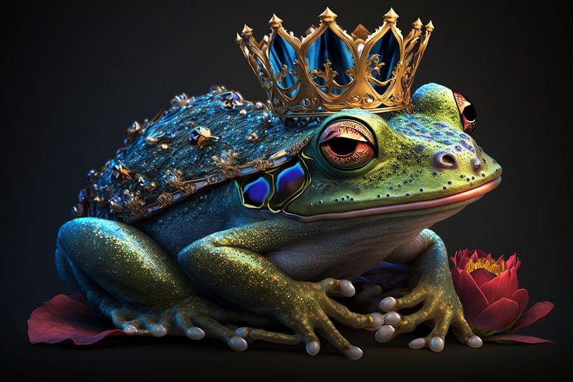 Küss mich - vielleicht bin ich ein Prinz? von CatsArt
