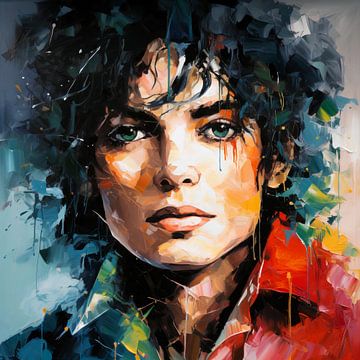 Michael Jackson Portret van ARTemberaubend