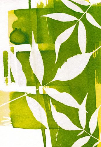 Groene Lente Bladeren