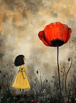 The Girl and the Poppy by annika persson