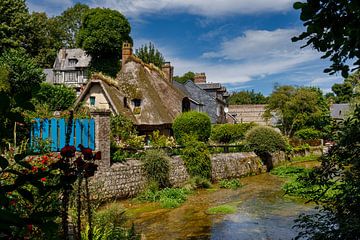 Veules les Roses en Normandie sur Roland Brack