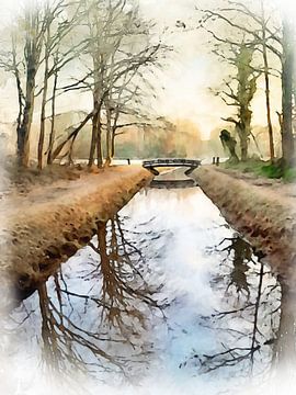 Nationalpark Drentsche Aa, Drenthe. von Danny de Klerk