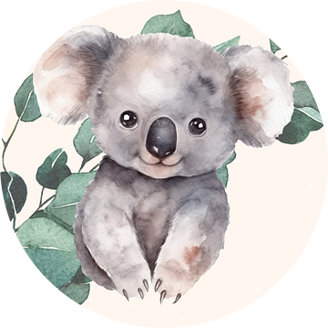 Schattige koala kinderkamer van Tiny Treasures