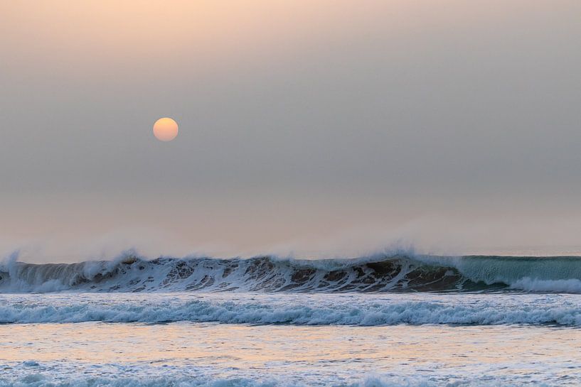 Coucher de soleil sur la mer par VIDEOMUNDUM