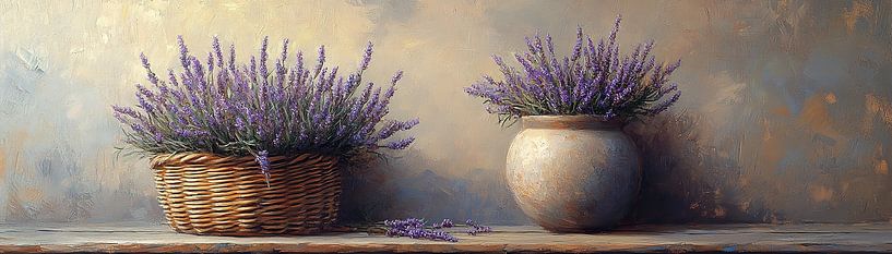 Whispering Lavender Hues van Kunst Kriebels