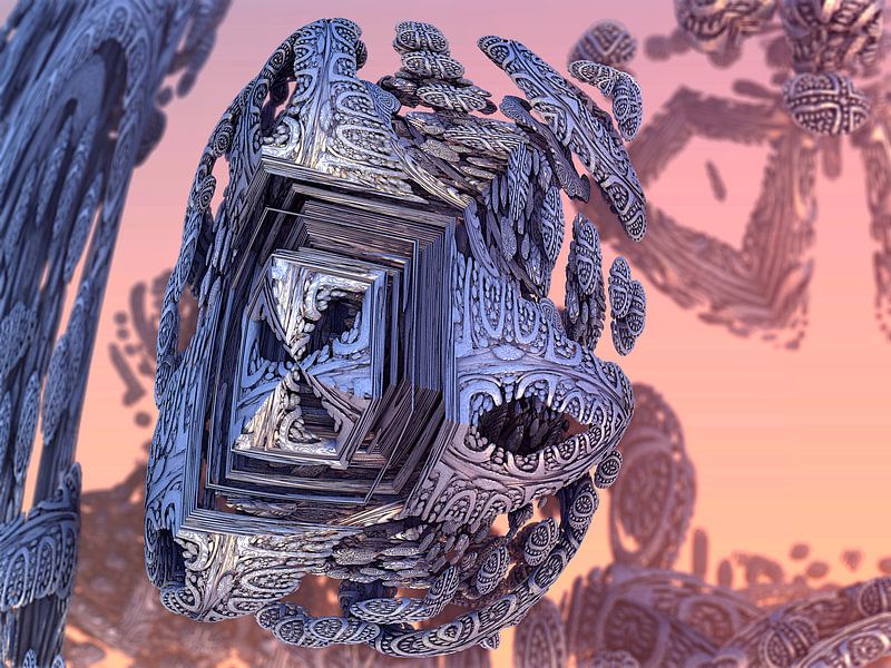 The foreign cube by Frank Heinz