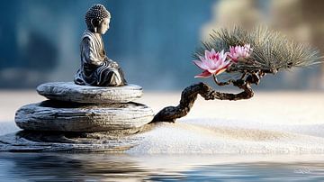 ZEN - Buddhism - Buddha - Buddha by Gelissen Artworks