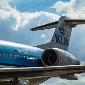 KLM aircraft by Gabriella Sidiropoulos