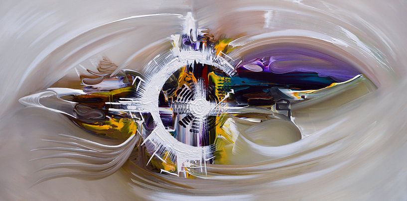 Abstract  by Gena Theheartofart