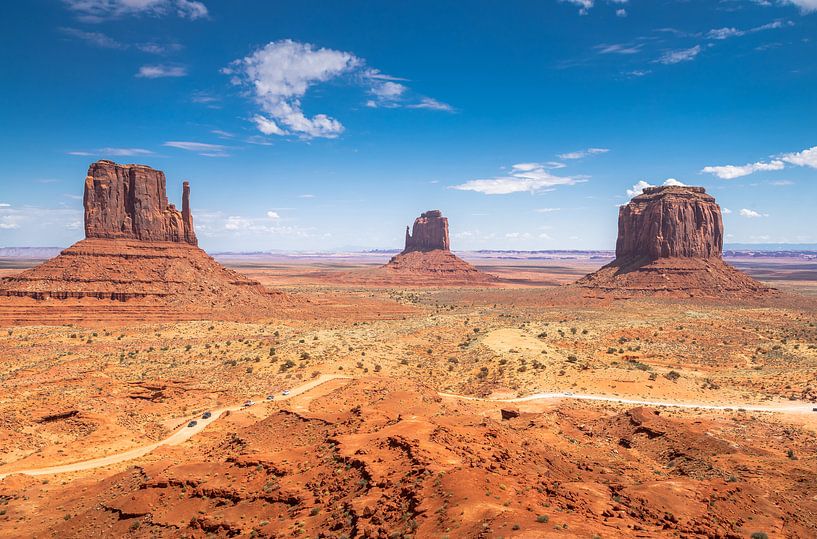 Monument Valley "Ein Cowboy- und Indianer-Dekor" von Jeroen Somers