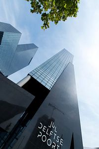 Rotterdam Delftse Poort in der Nähe des Rotterdamer Hauptbahnhofs