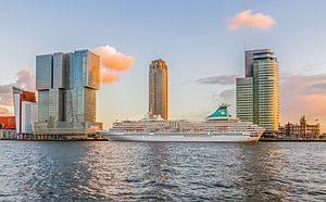 Navire de croisière MS Artania à Rotterdam sur MS Fotografie | Marc van der Stelt