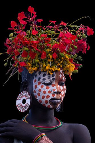 Surmagirl auf schwarz