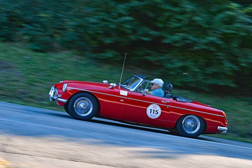 MGB Roadster on the Mountain - Eggberg Klassik 2019 - by Ingo Laue