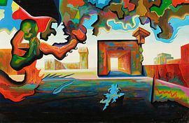 Tiefe Wolken van Art Demo