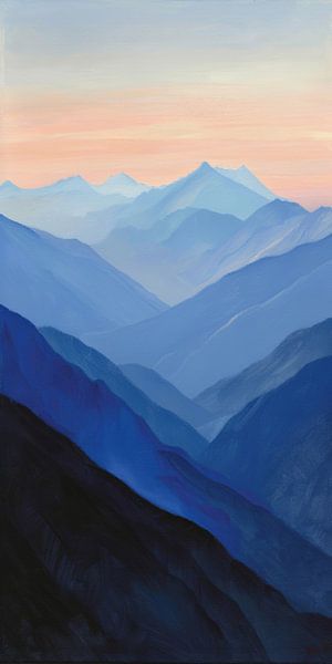 Mountain Silence at Dusk by Whale & Sons