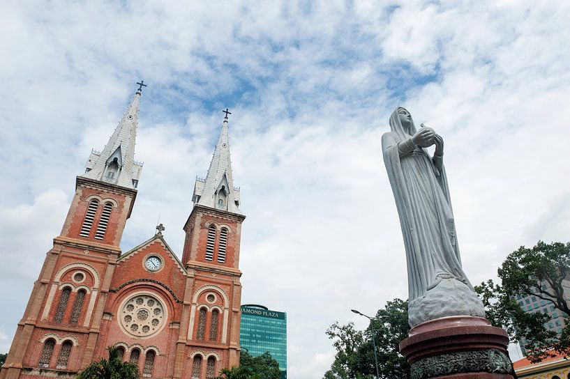 Ho Chi Ming City Vietnam Notre Dame by Richard Wareham