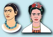 Frida, 2 Faces by Karen Nijst thumbnail