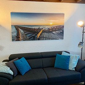 Photo de nos clients: Quai de chasse 2 par Andy Troy, sur toile