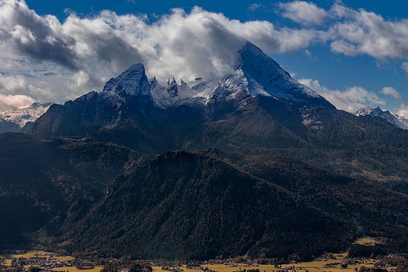 Watzmann in de herfst van Dirk Rüter