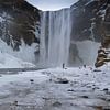 Skogafoss Wasserfall, Island, Europa von Alexander Ludwig