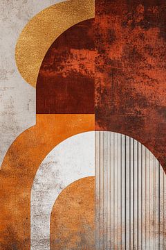 Beige Zen Kunst van Zen en Meer