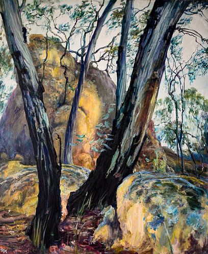 Australie landschap herfst